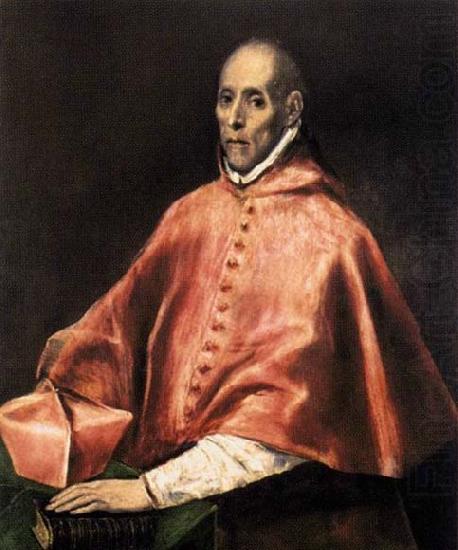GRECO, El Portrait of Cardinal Tavera china oil painting image
